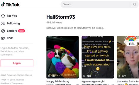 Hailstorm93s Videos